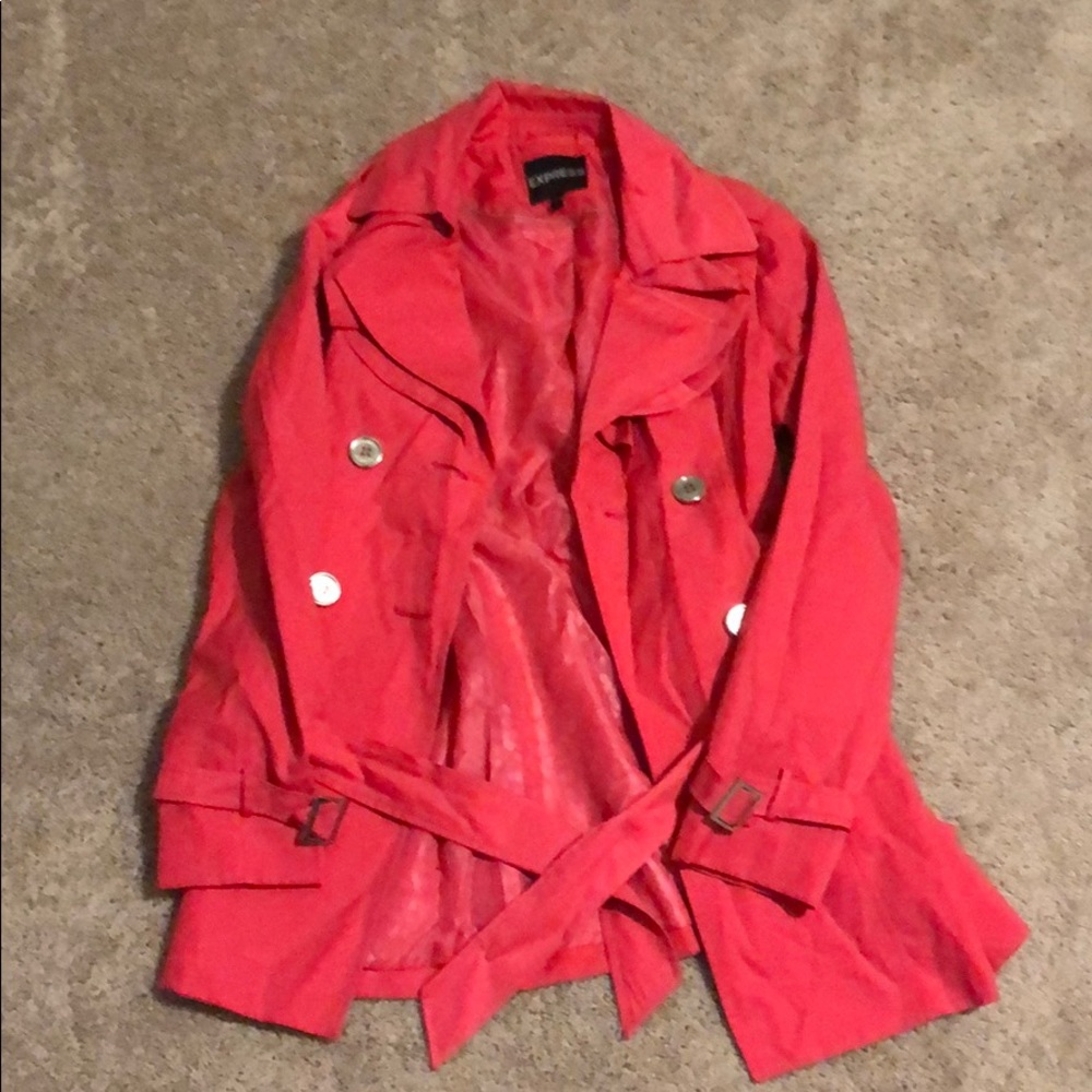 Express short trench coat